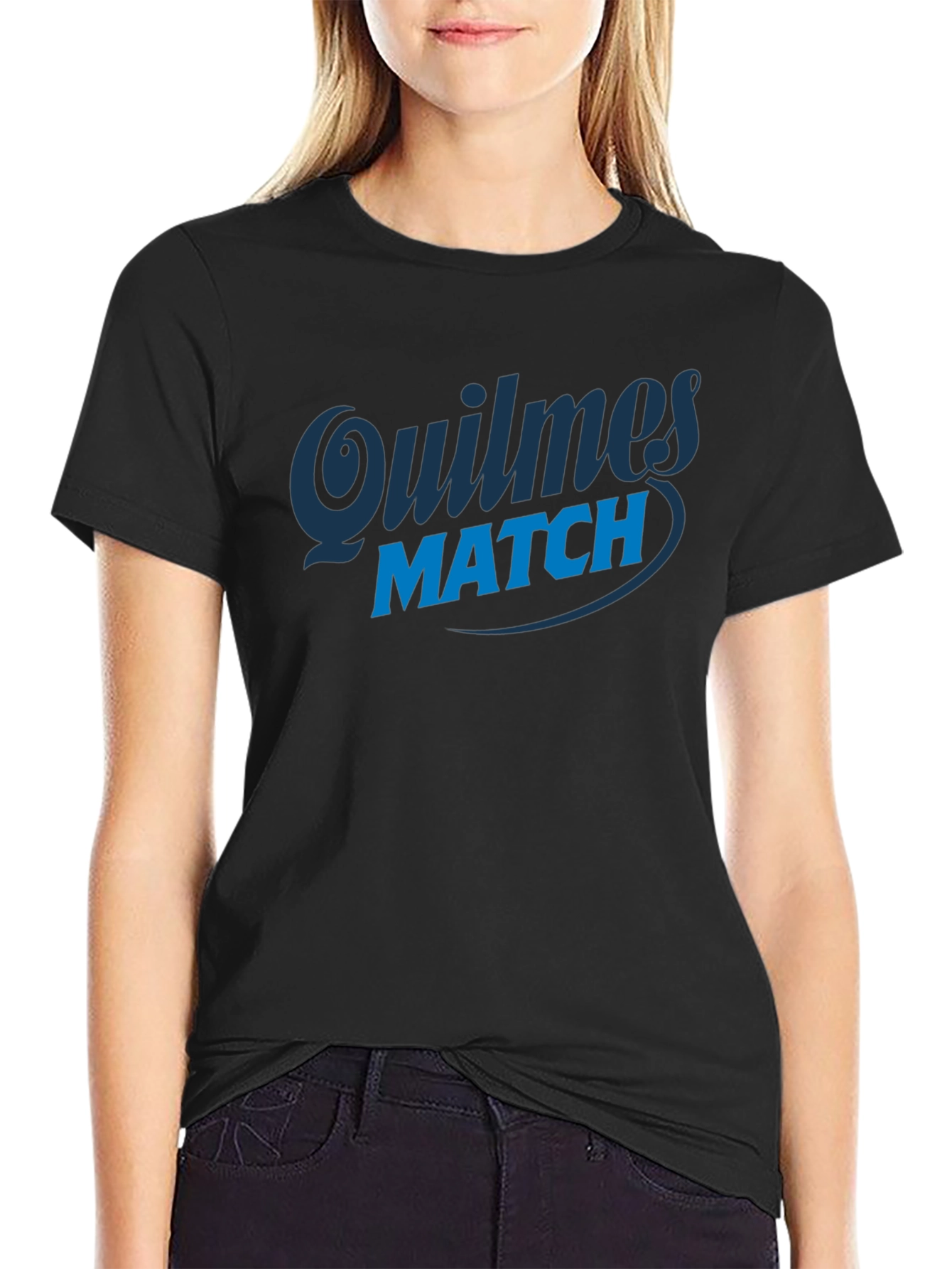 Quilmes Match Black T-Shirt