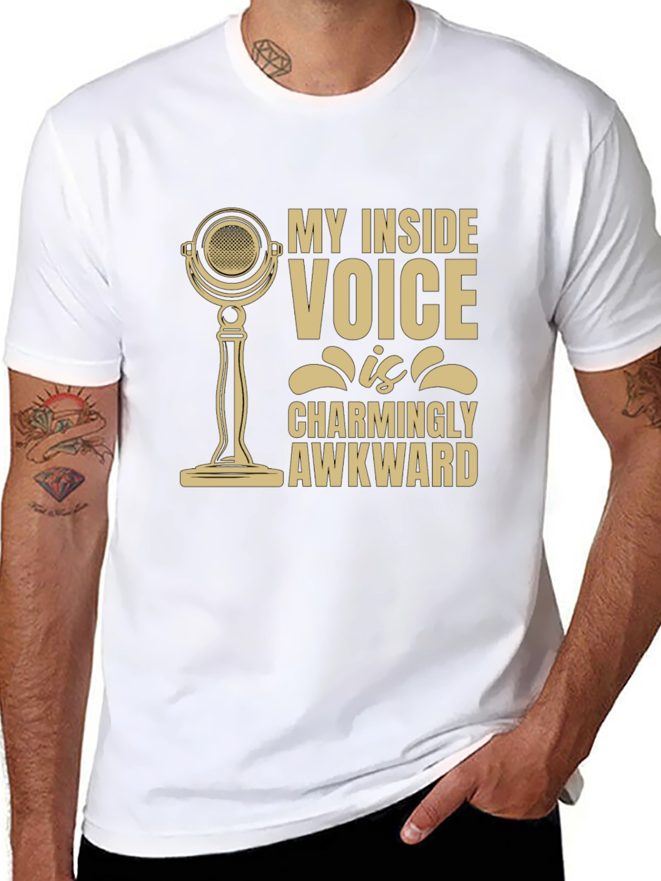 My Inside Voice Charmingly Awkward Graphic Tee