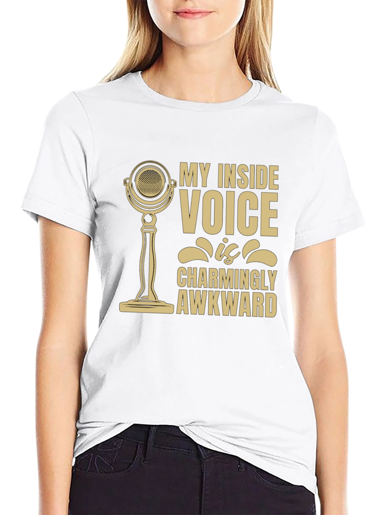 My Inside Voice Charmingly Awkward Graphic Tee