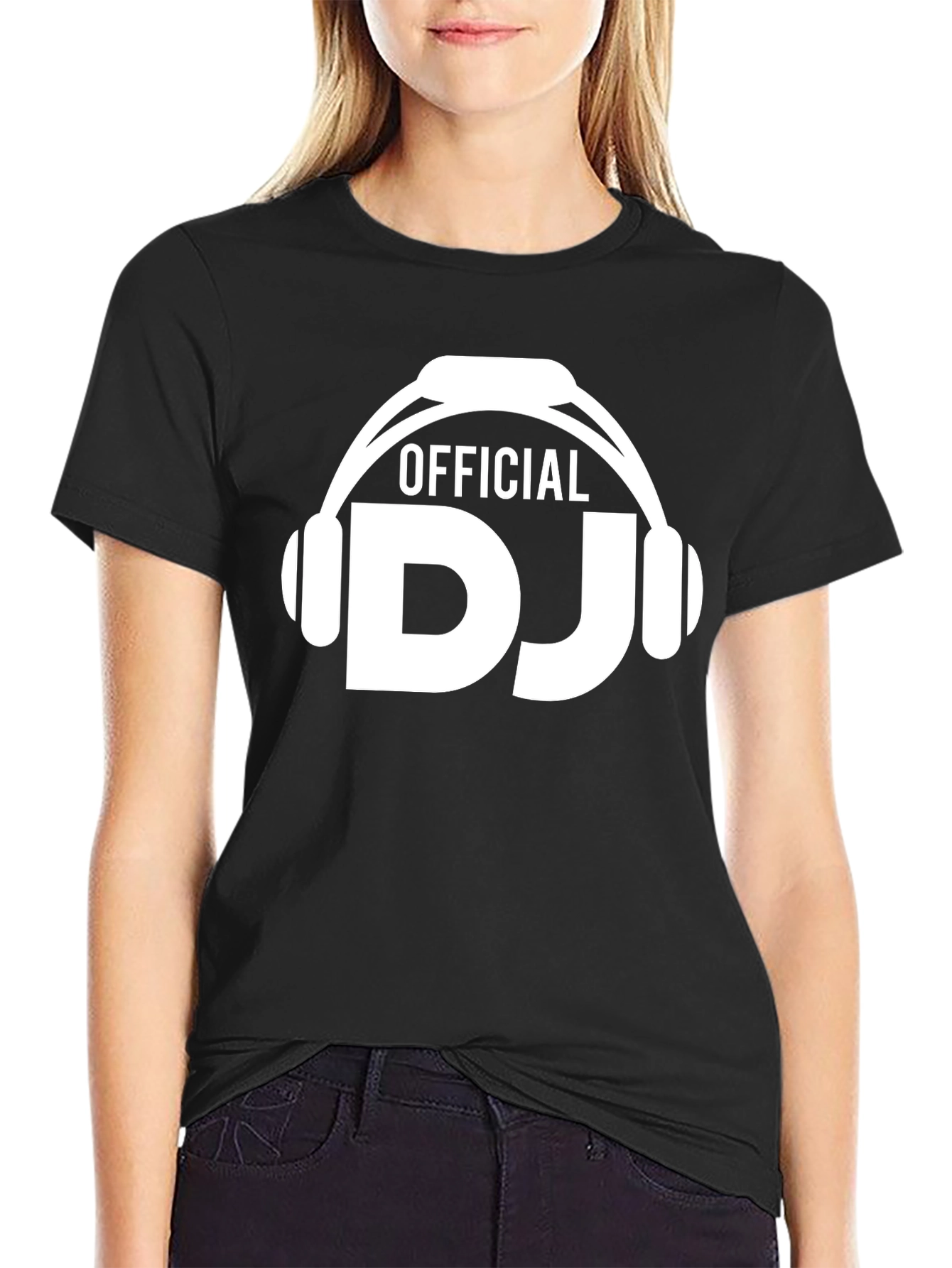 Official DJ Headphone Graphic T-Shirt