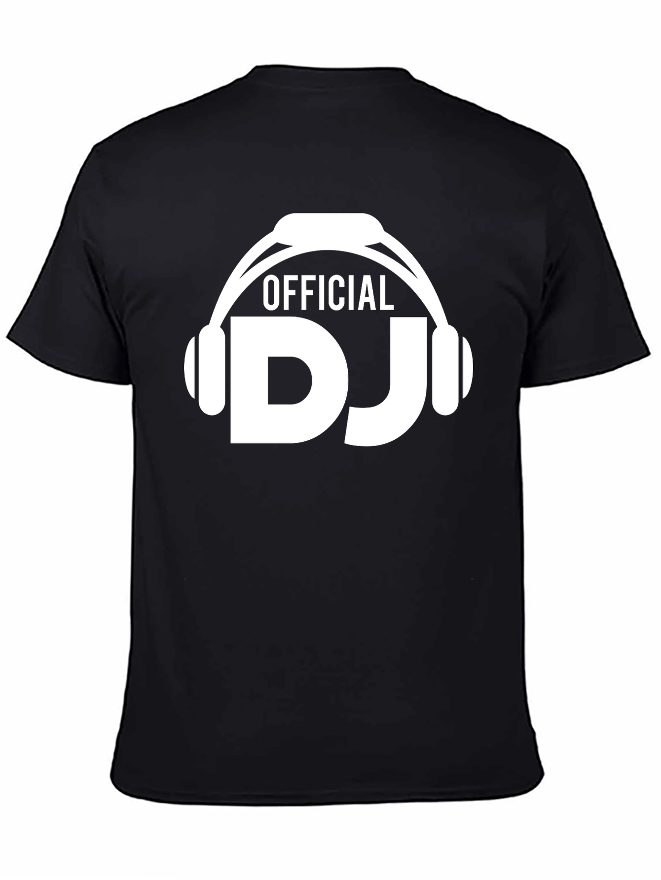 Official DJ Headphone Graphic T-Shirt