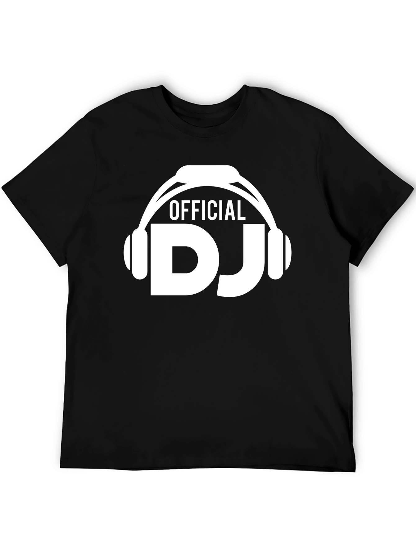 Official DJ Headphone Graphic T-Shirt
