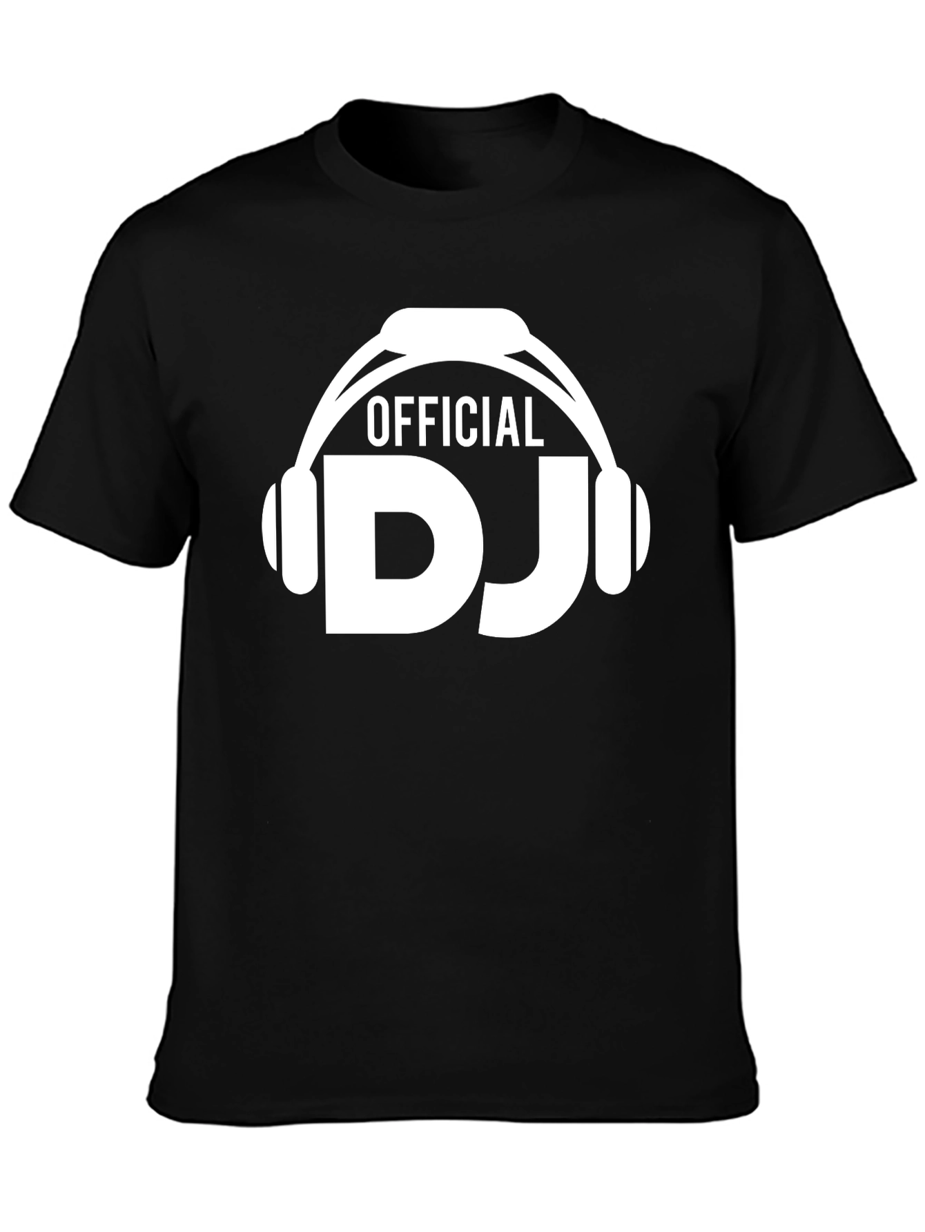 Official DJ Headphone Graphic T-Shirt