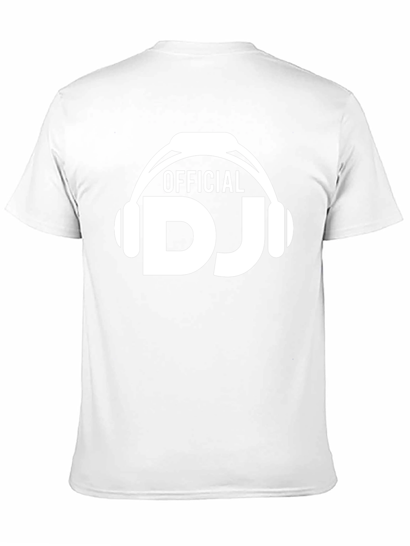 Official DJ Headphone Graphic T-Shirt