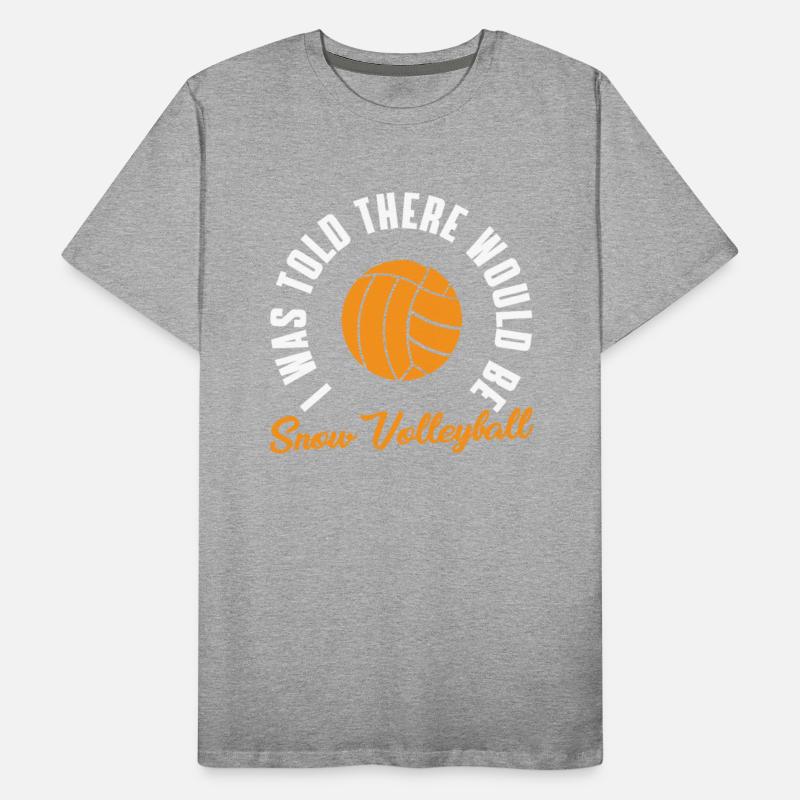 Snow Volleyball Player Saying Volleyballer Team