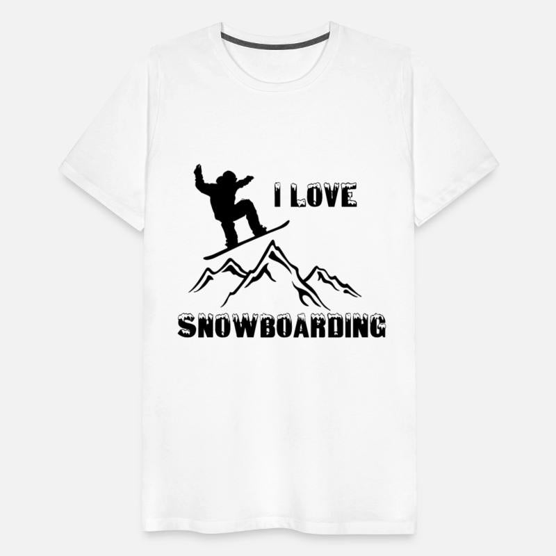 Snowboard I love snowboarding