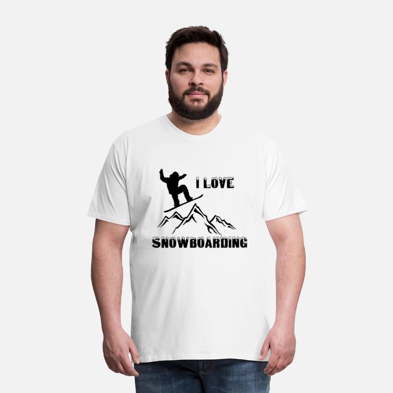 Snowboard I love snowboarding