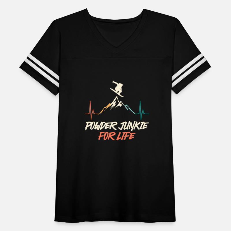 Snowboarder Freestyle Power Junkie for Life