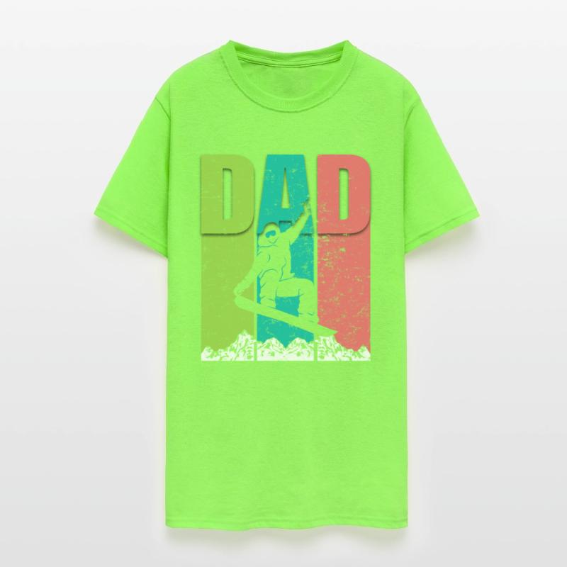 Snowboarding Dad Snowboard Daddy Freestyler