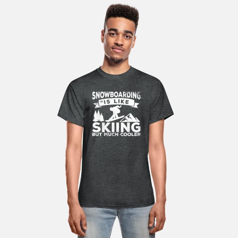 Snowboarding Like Skiing But Much Cooler