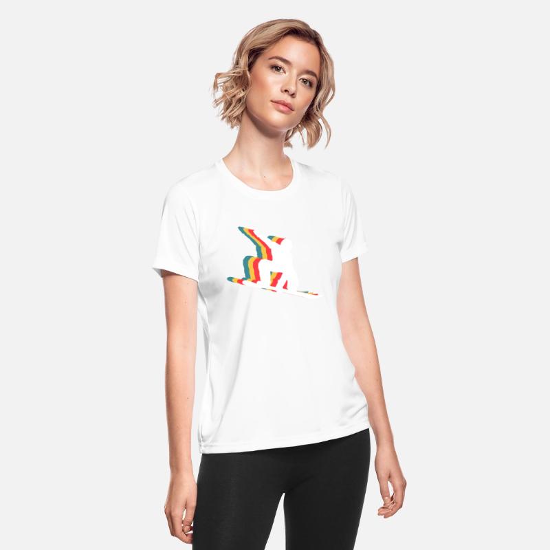 Snowboarding Snowboarder Snowboard Retro