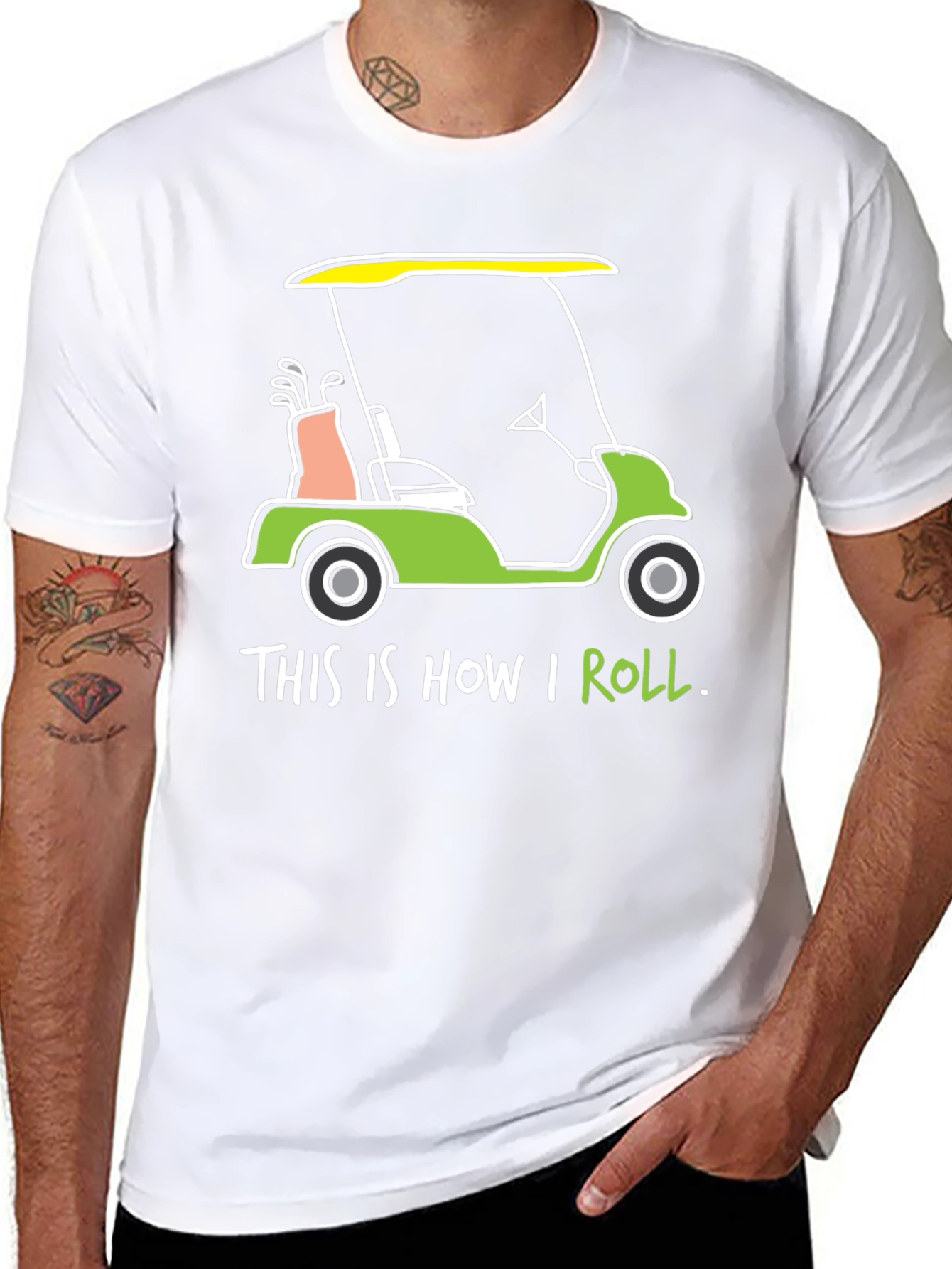 Golf Cart T-Shirt: This is How I Roll