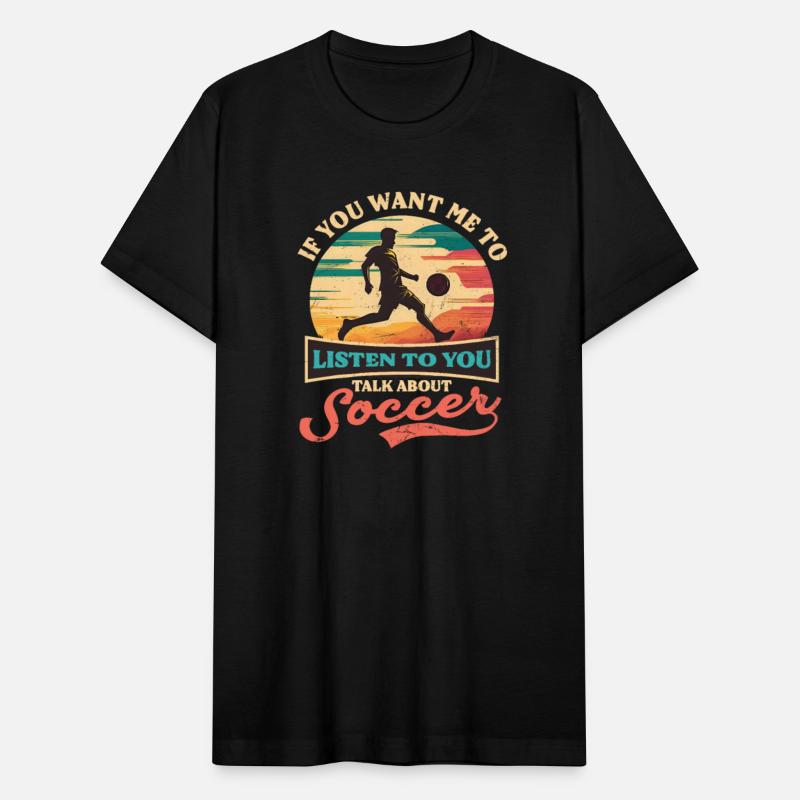 Soccer Player Want Me Listen Talk Soccer