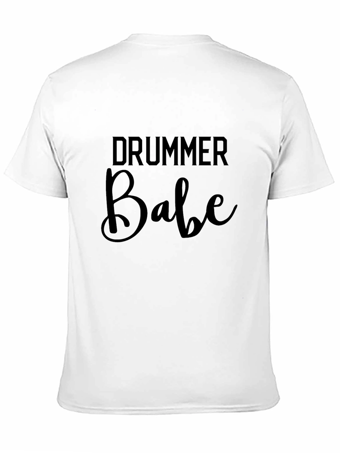 Drummer Babe Graphic T-Shirt