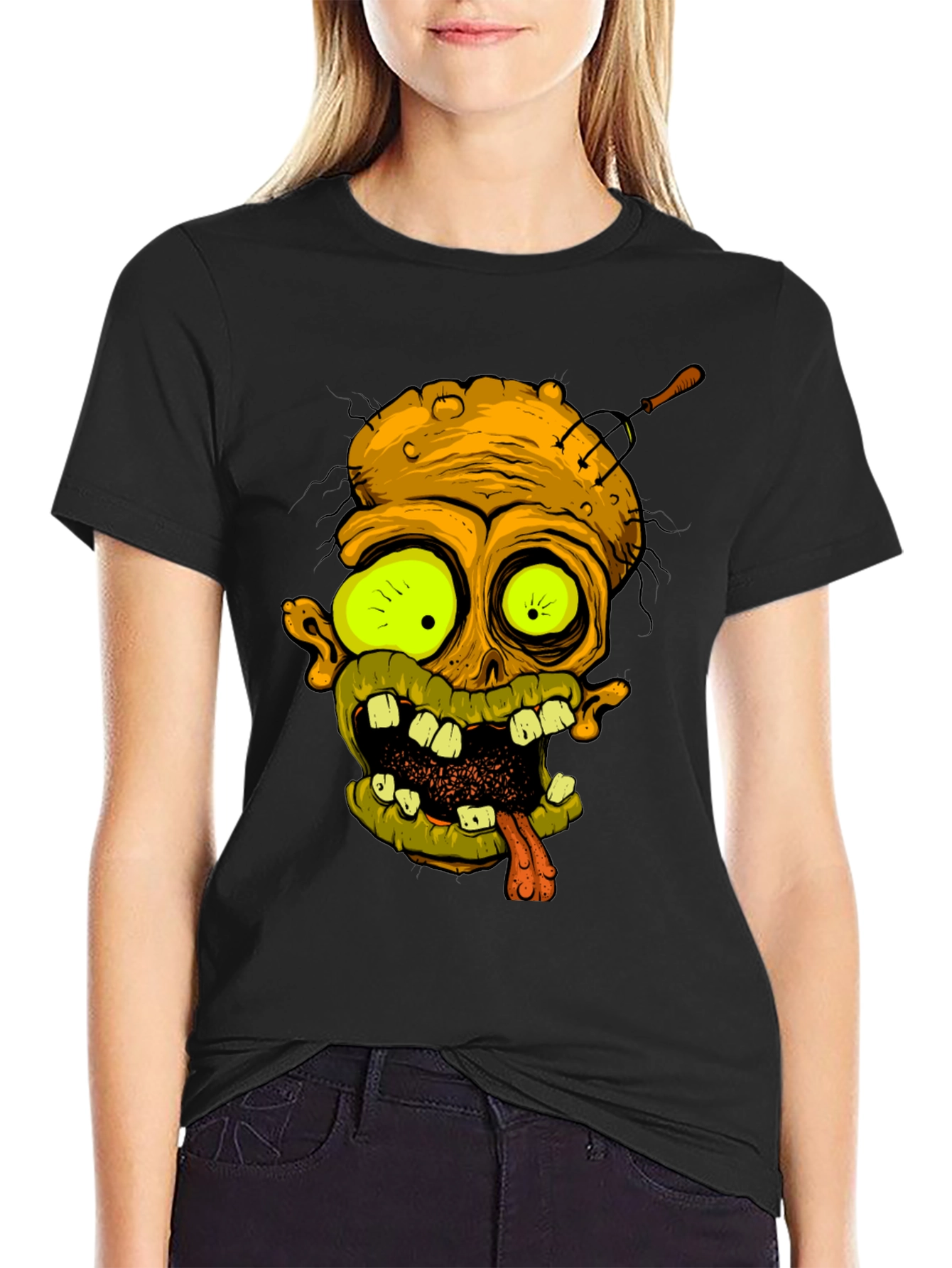 Zombie Burger Graphic Tee