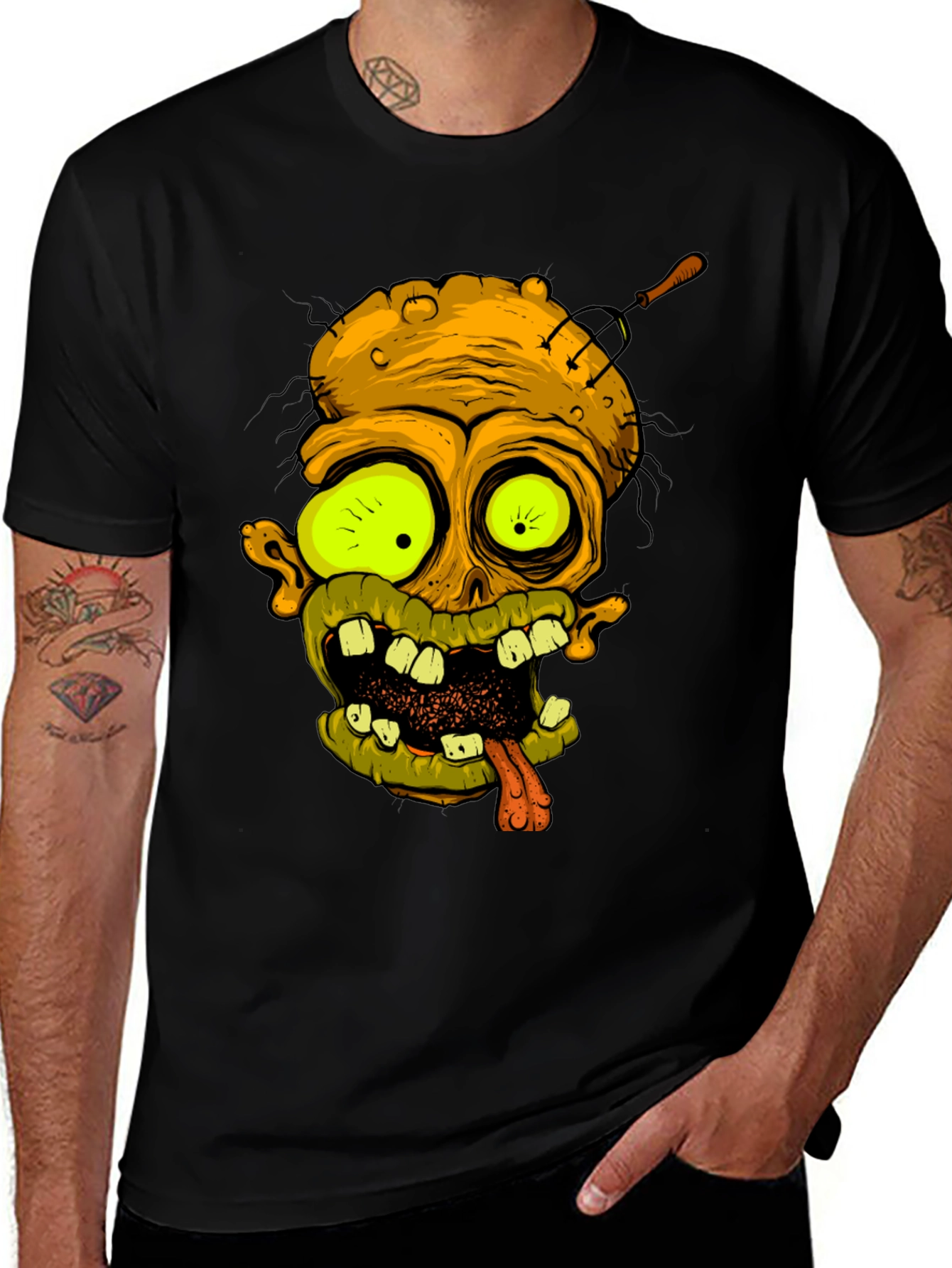 Zombie Burger Graphic Tee