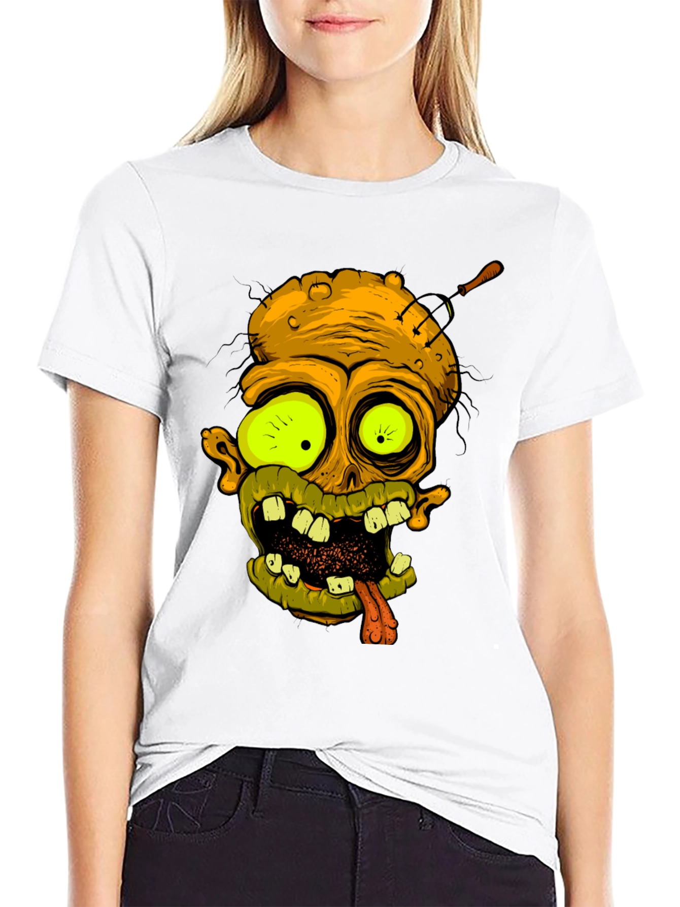 Zombie Burger Graphic Tee