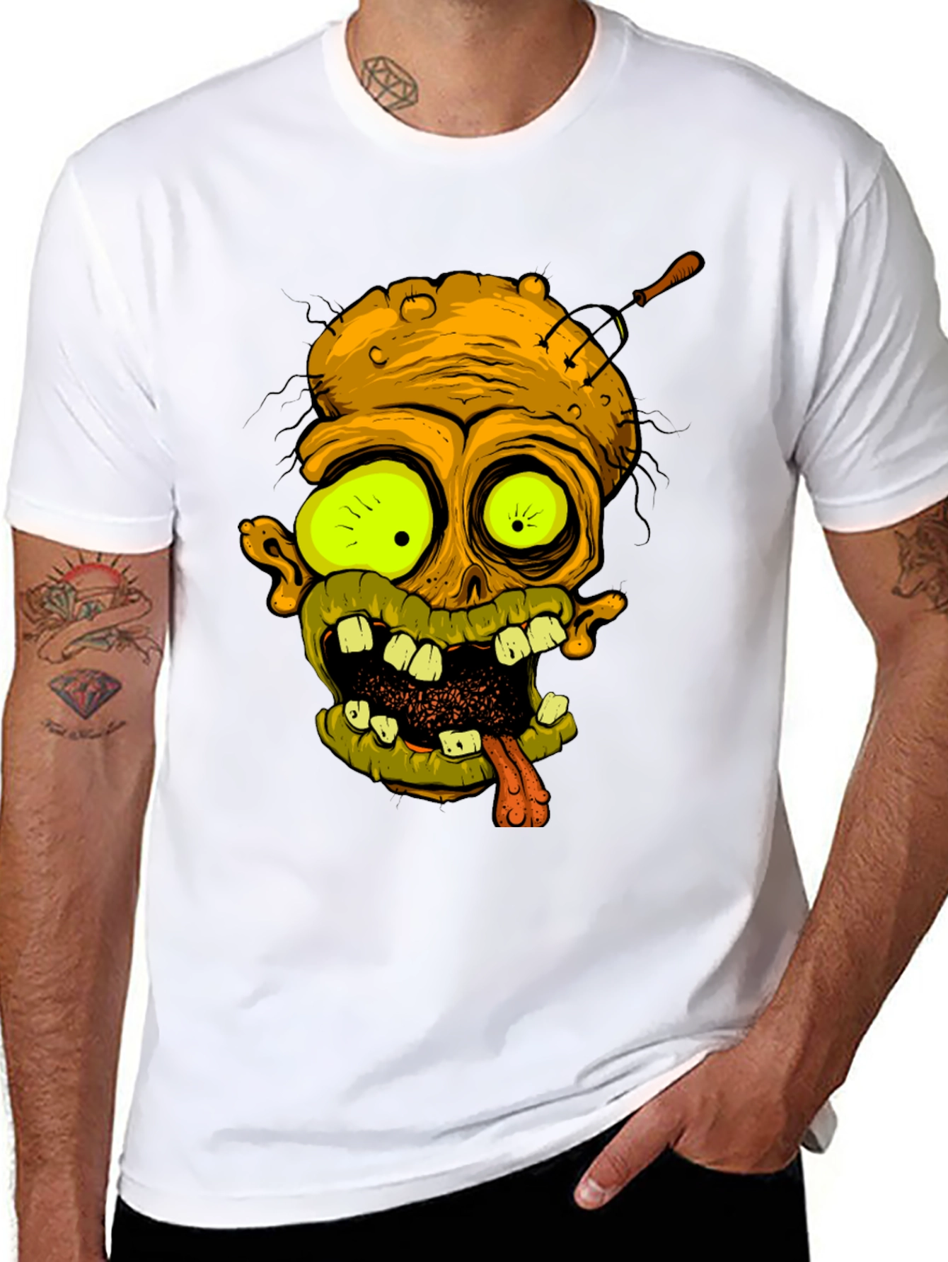 Zombie Burger Graphic Tee
