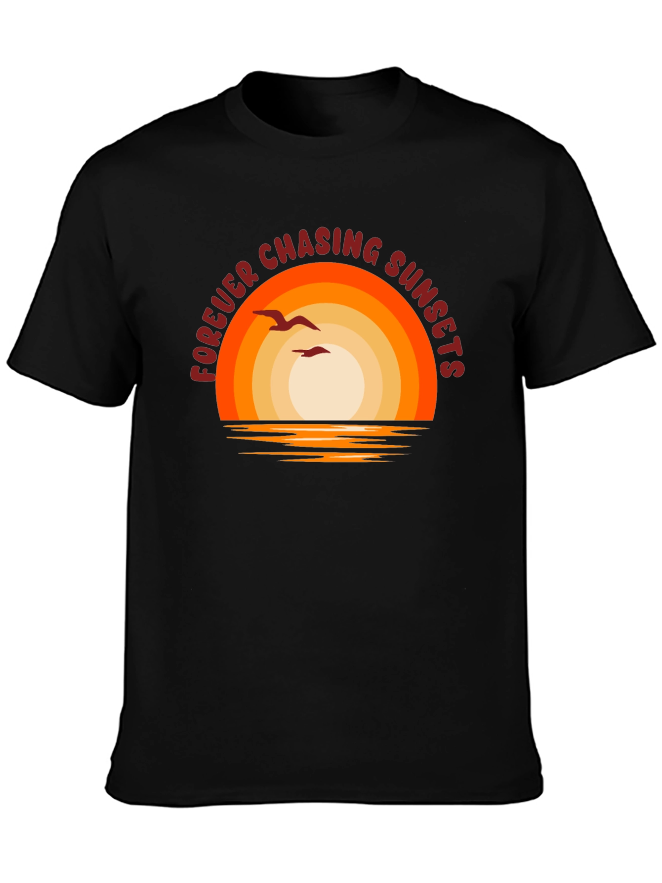 Forever Chasing Sunsets Graphic T-Shirt