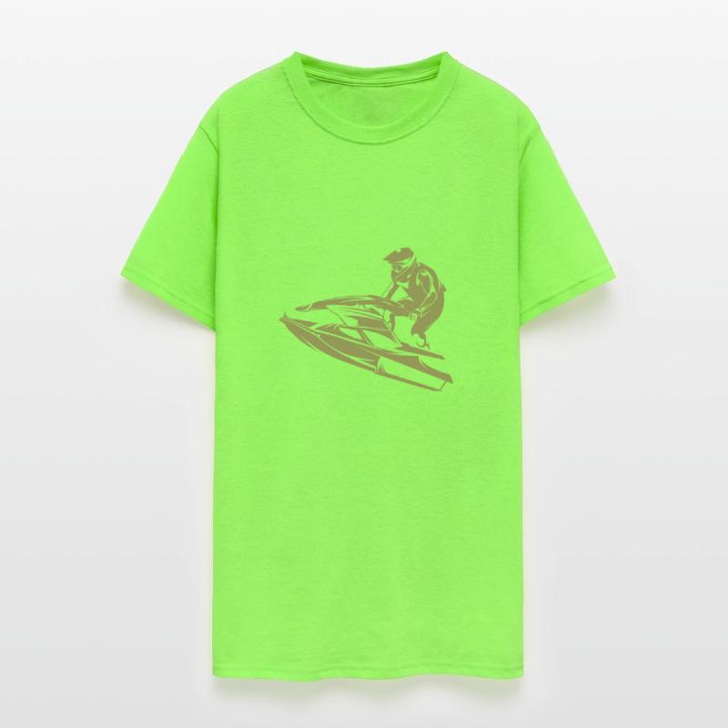 Speedy Jet Ski in Silhouette