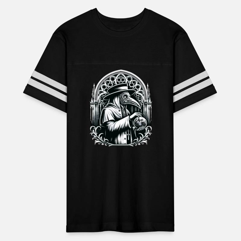 Spooky Halloween Horror Plague Doctor Black Death