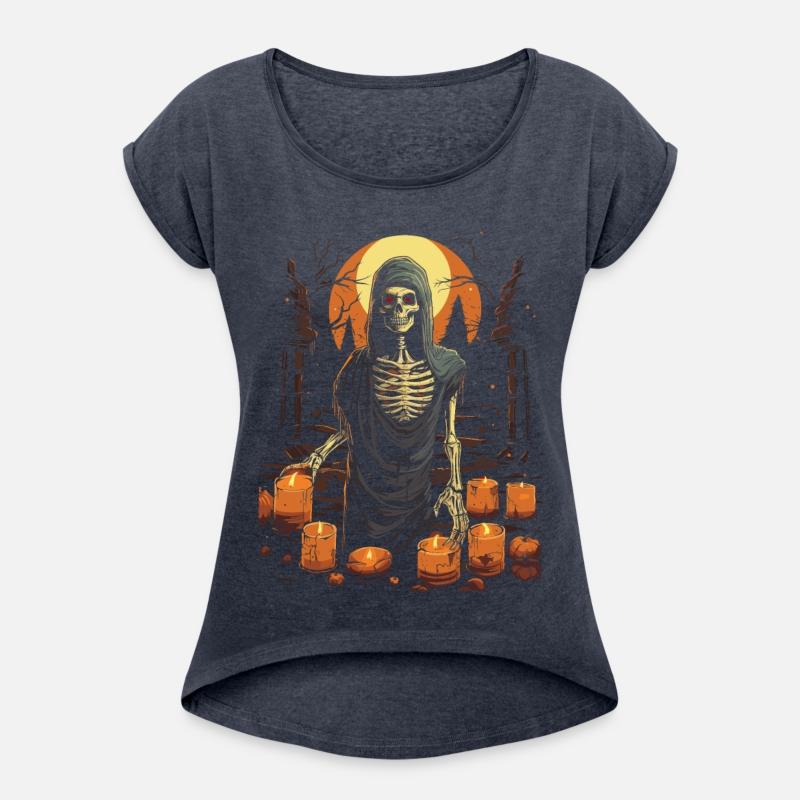 Spooky Mummy Tee Undead Halloween Fashion Gift