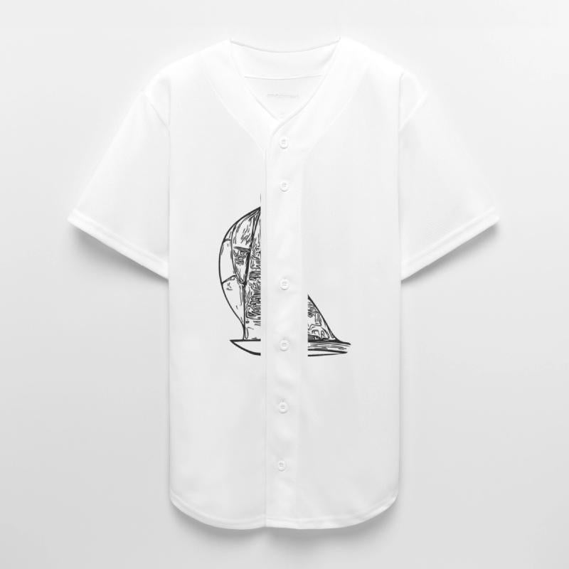 Sport Sailing Boat With Sails