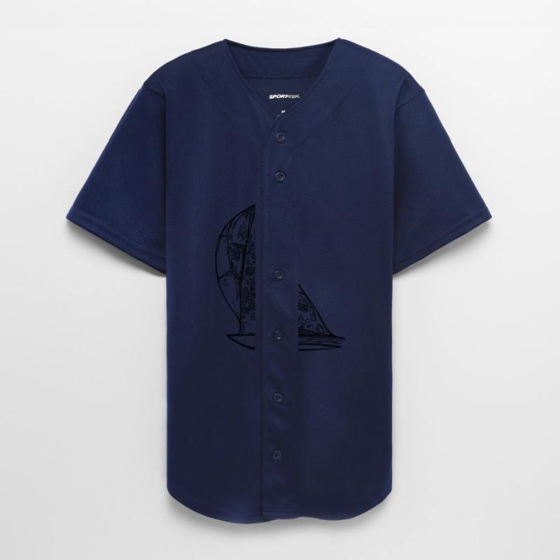 Sport Sailing Boat With Sails