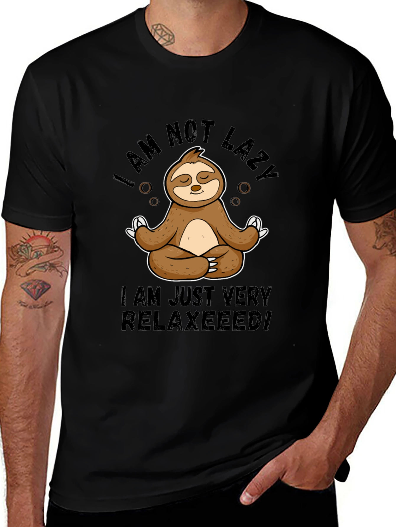 Relaxed Sloth T-Shirt - Funny Graphic Tee