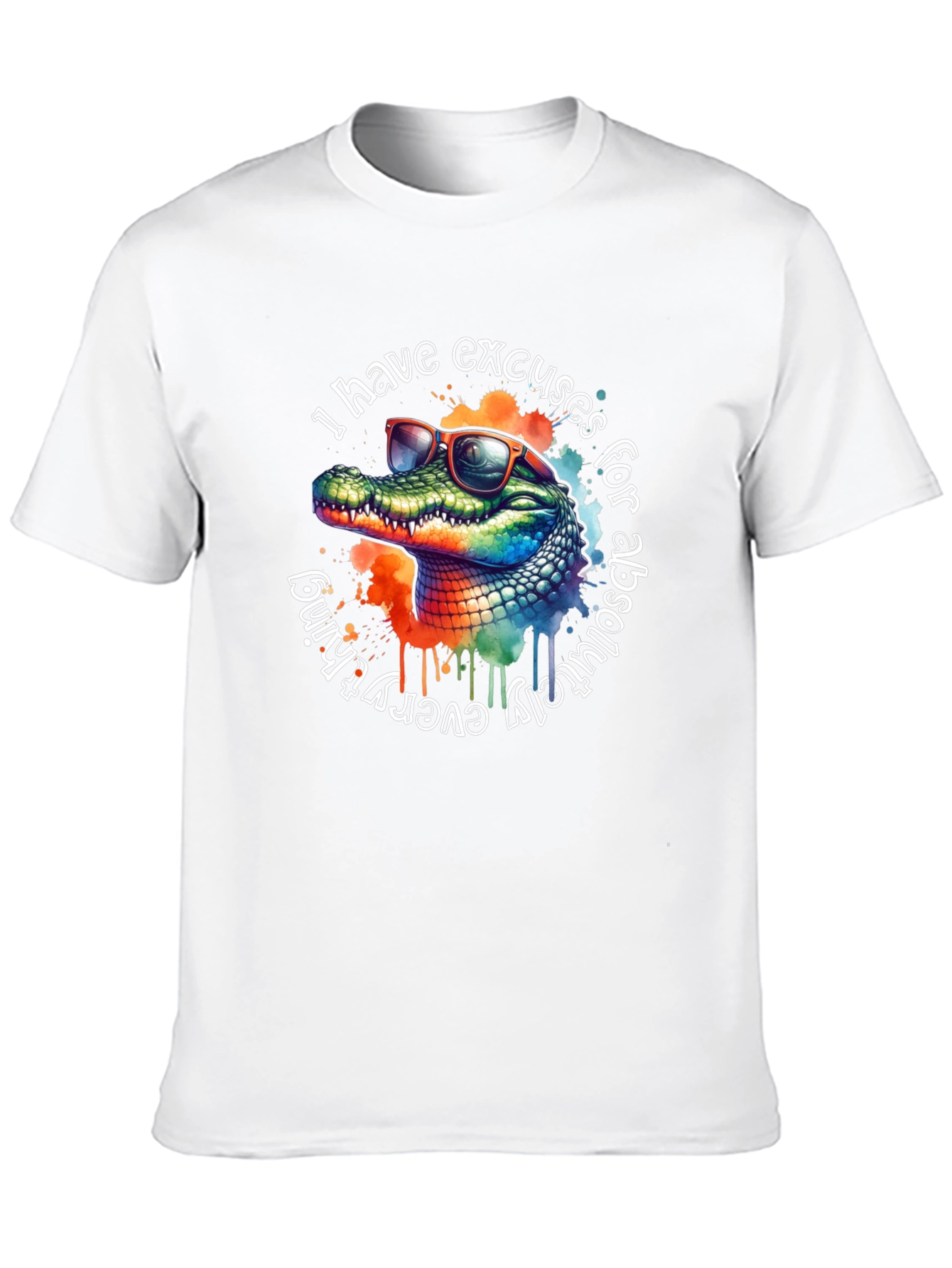 Excuses Alligator Graphic Tee
