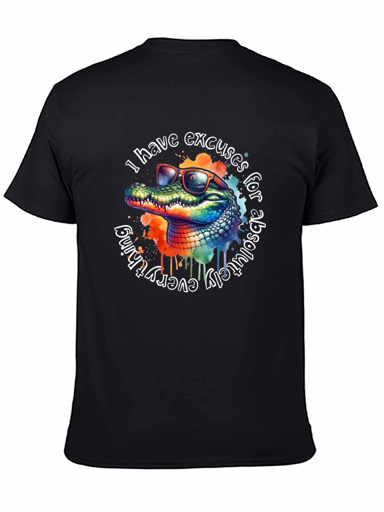 Excuses Alligator Graphic Tee