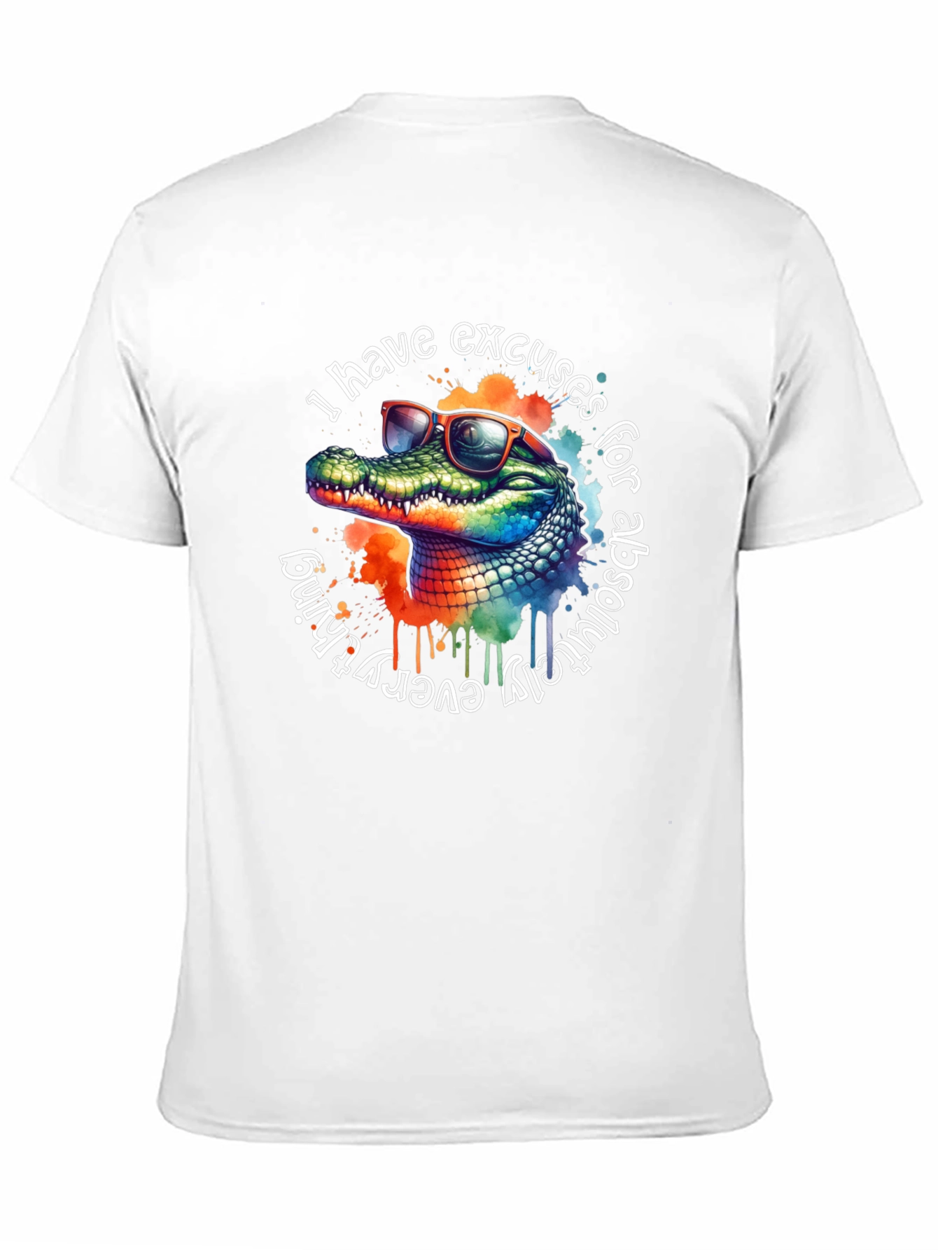 Excuses Alligator Graphic Tee