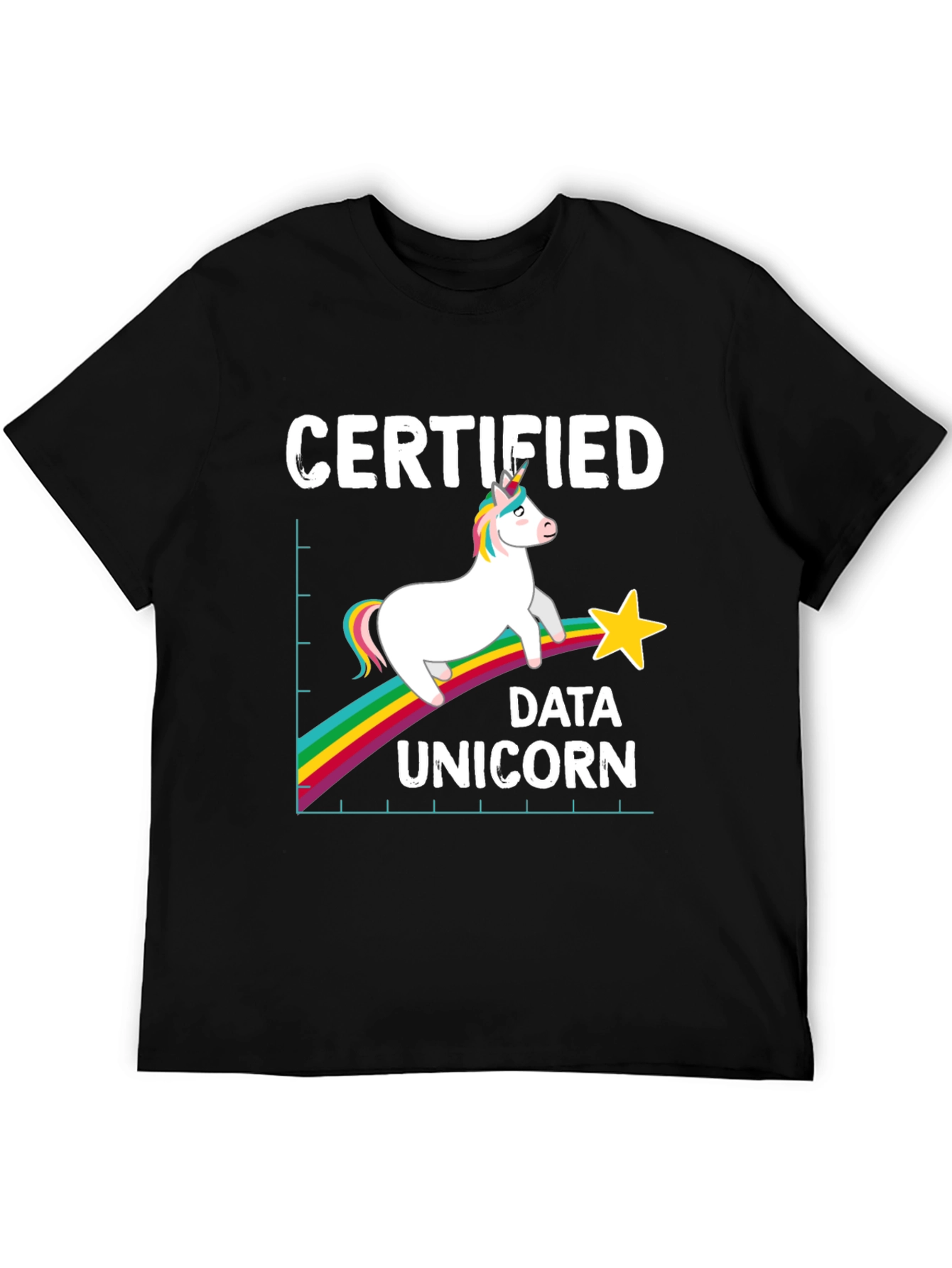 Certified Data Unicorn Graphic T-Shirt