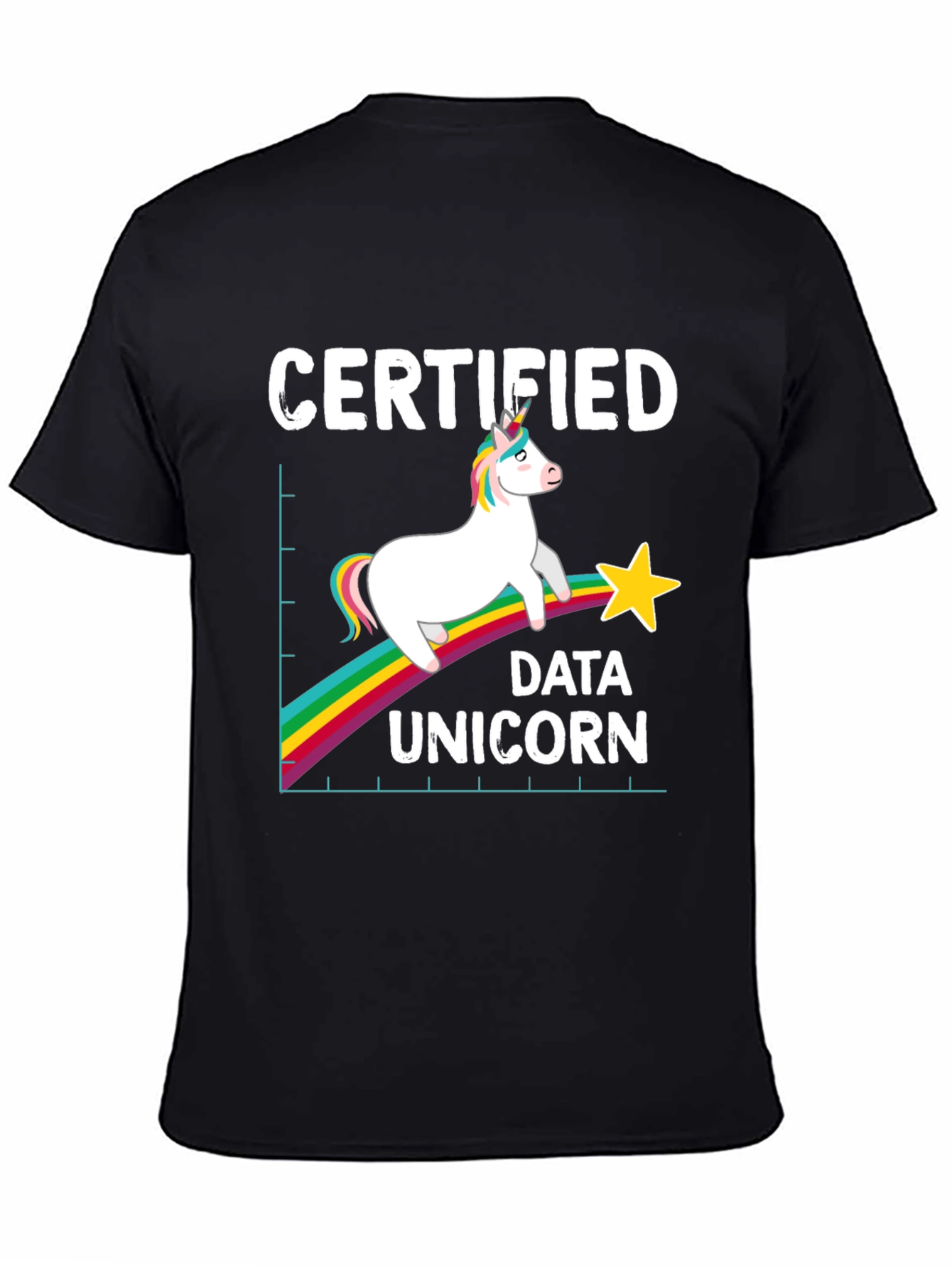 Certified Data Unicorn Graphic T-Shirt