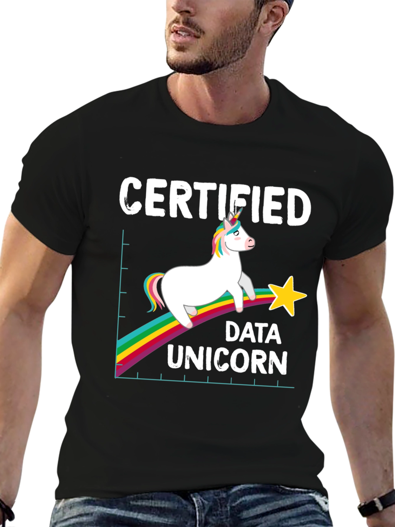 Certified Data Unicorn Graphic T-Shirt