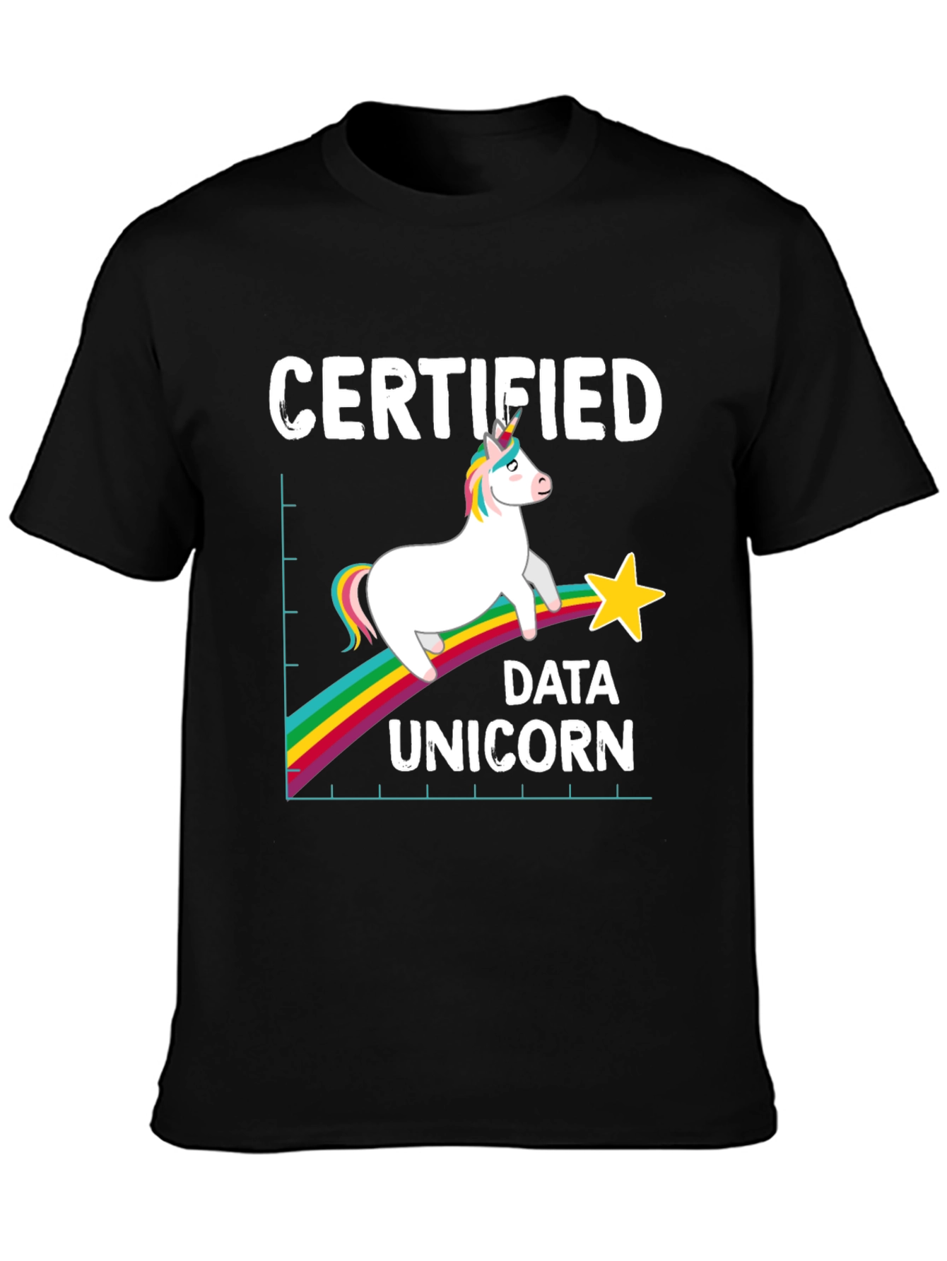 Certified Data Unicorn Graphic T-Shirt
