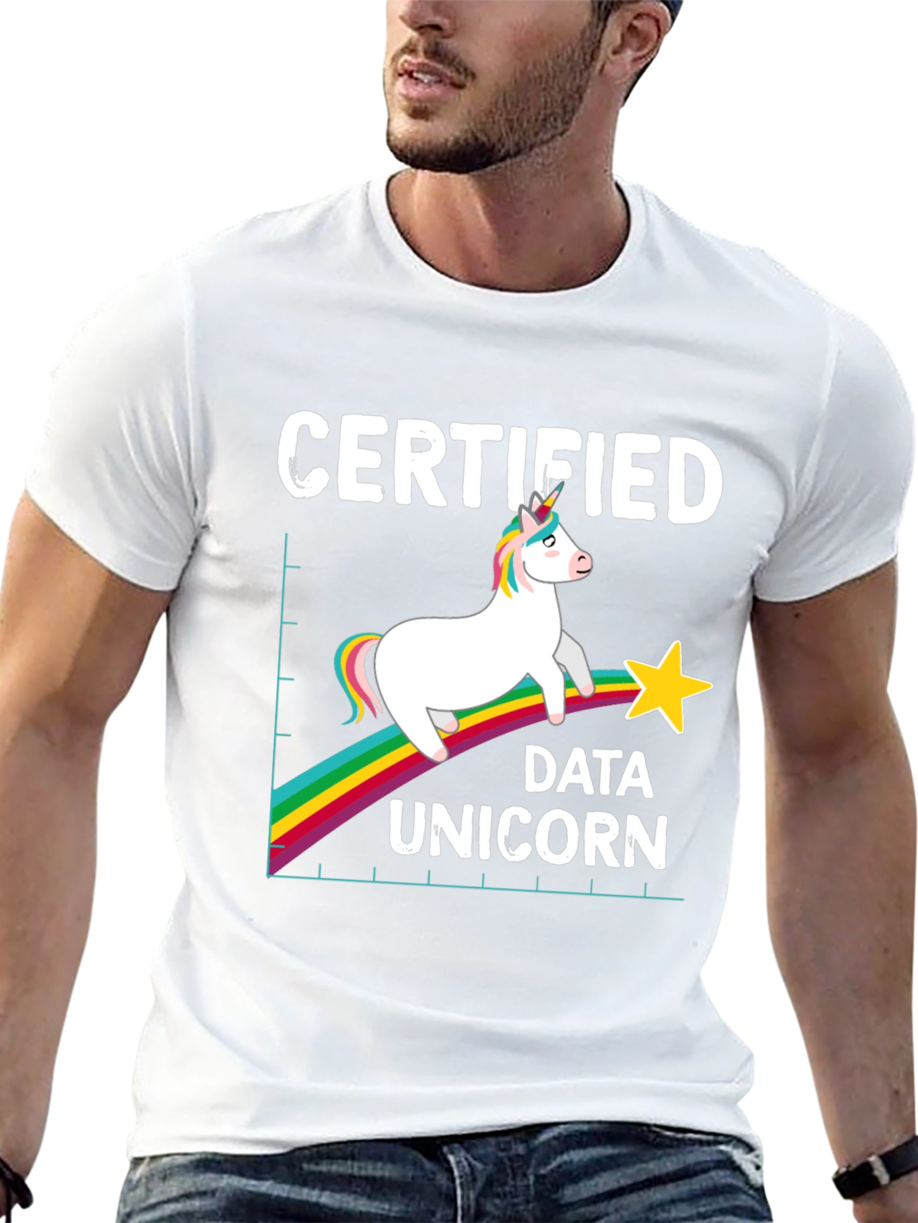 Certified Data Unicorn Graphic T-Shirt