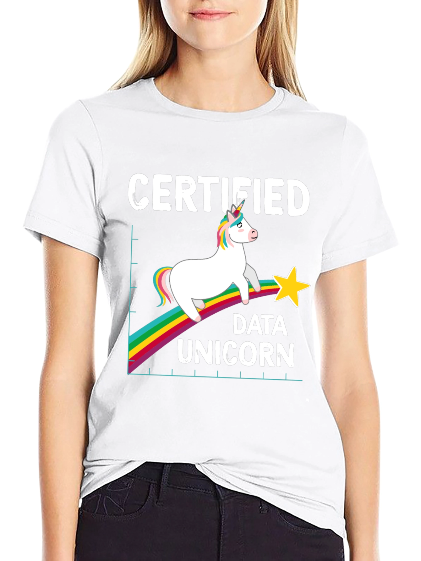 Certified Data Unicorn Graphic T-Shirt