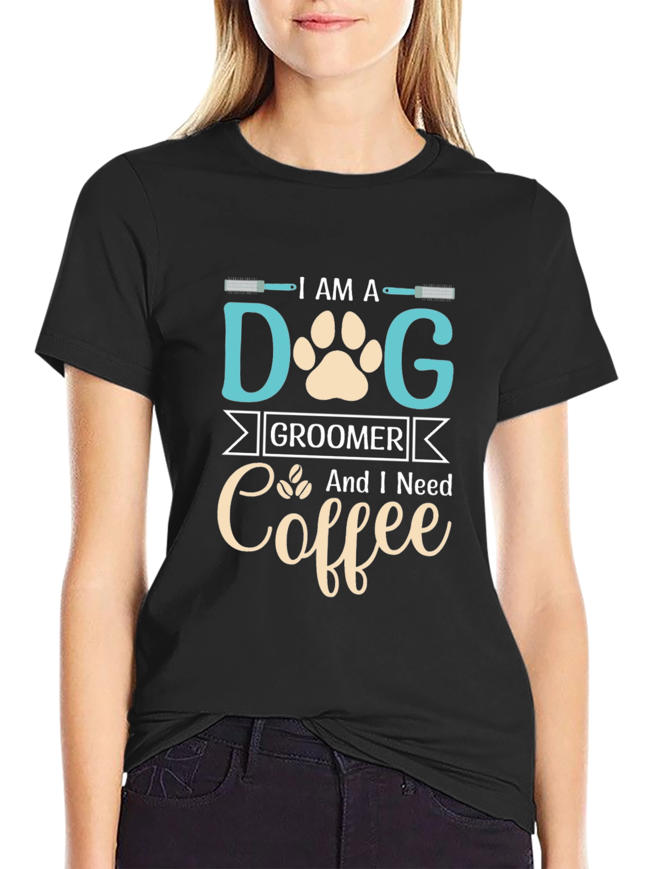 Dog Groomer Coffee T-Shirt