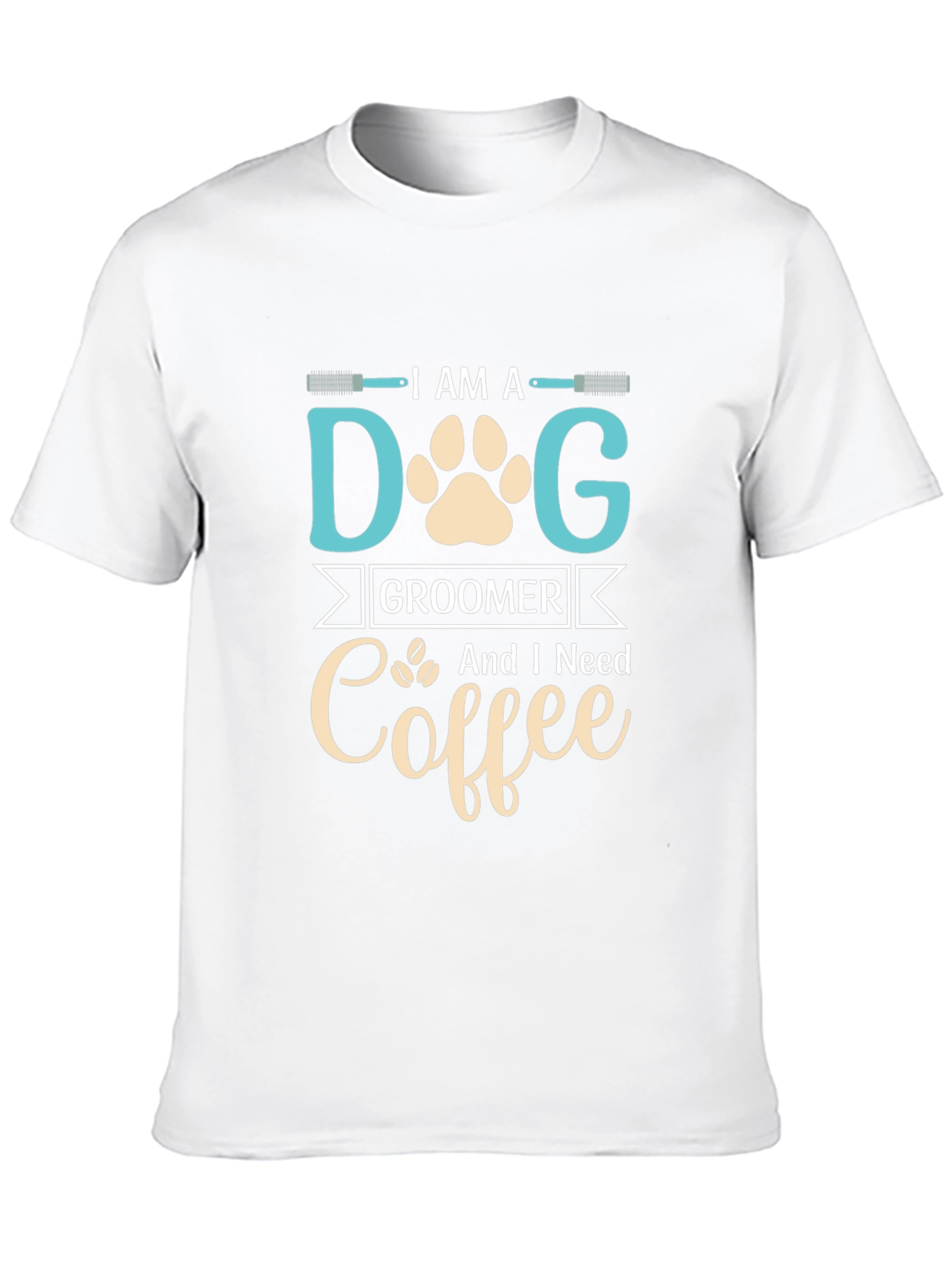 Dog Groomer Coffee T-Shirt