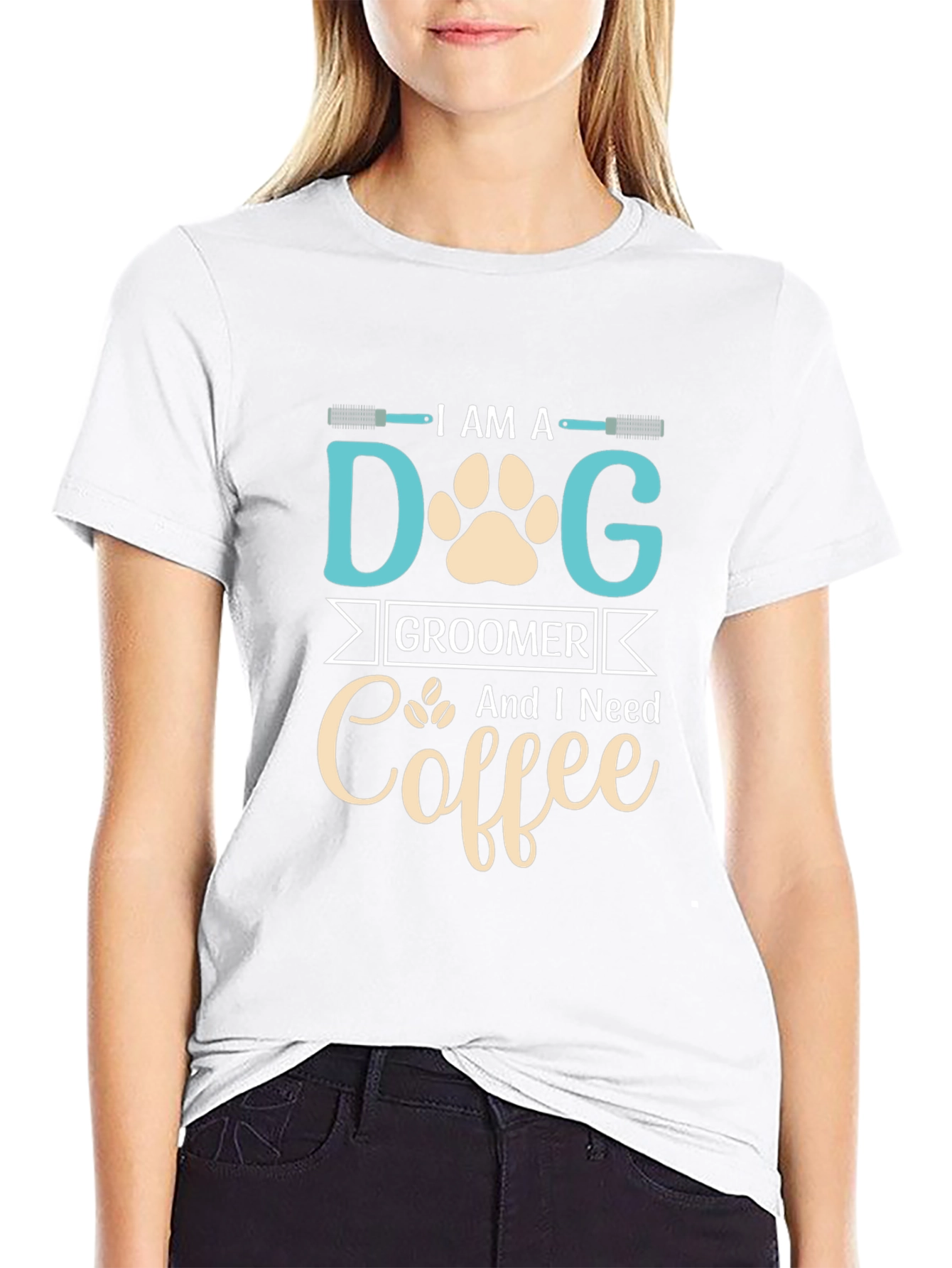 Dog Groomer Coffee T-Shirt
