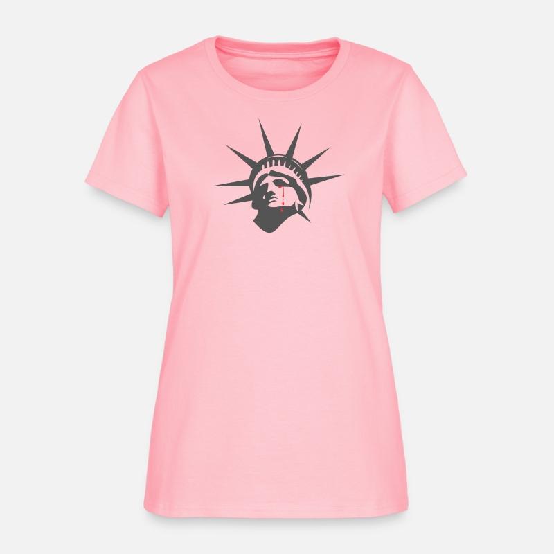 Statue of Liberty crying