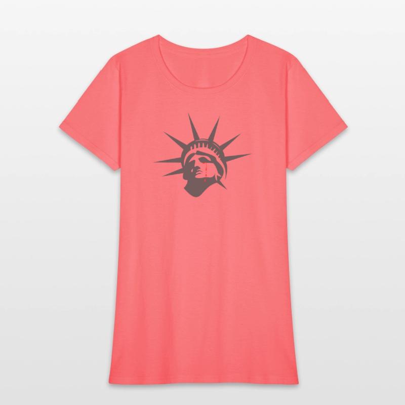 Statue of Liberty crying