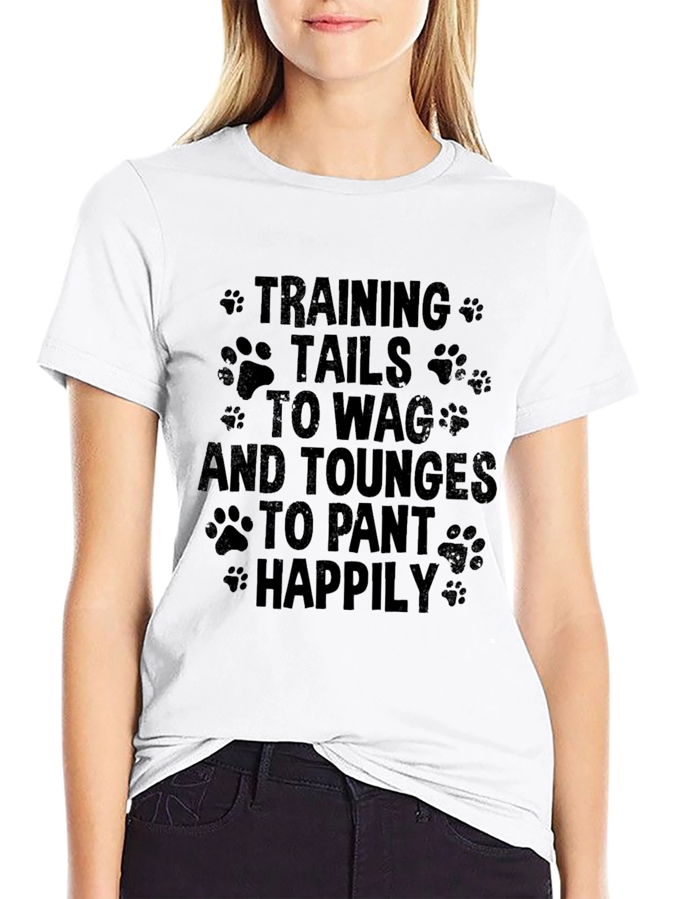 Training Tails T-Shirt - Dog Lover Tee