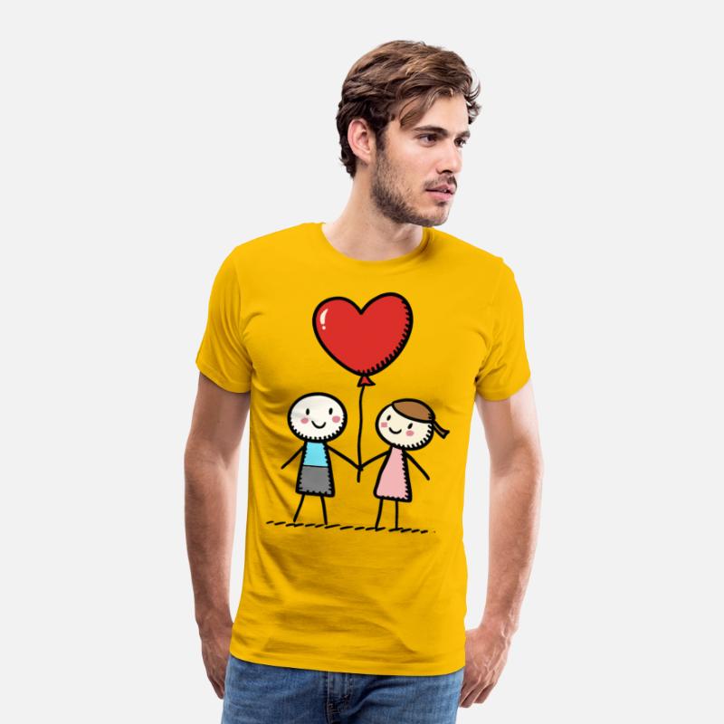 Stick Figure Lovers Couple Love Valentine's Day