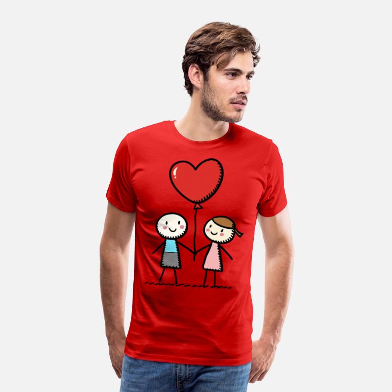 Stick Figure Lovers Couple Love Valentine's Day