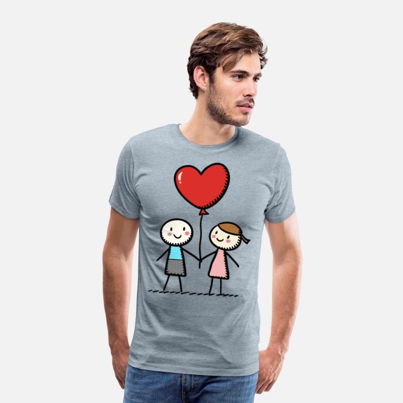 Stick Figure Lovers Couple Love Valentine's Day