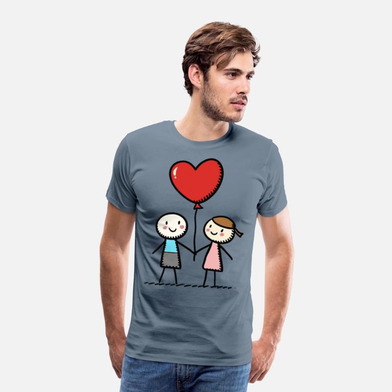 Stick Figure Lovers Couple Love Valentine's Day