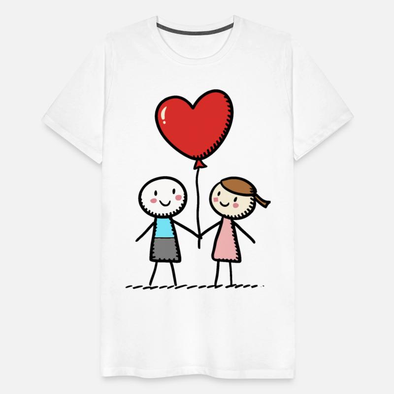 Stick Figure Lovers Couple Love Valentine's Day