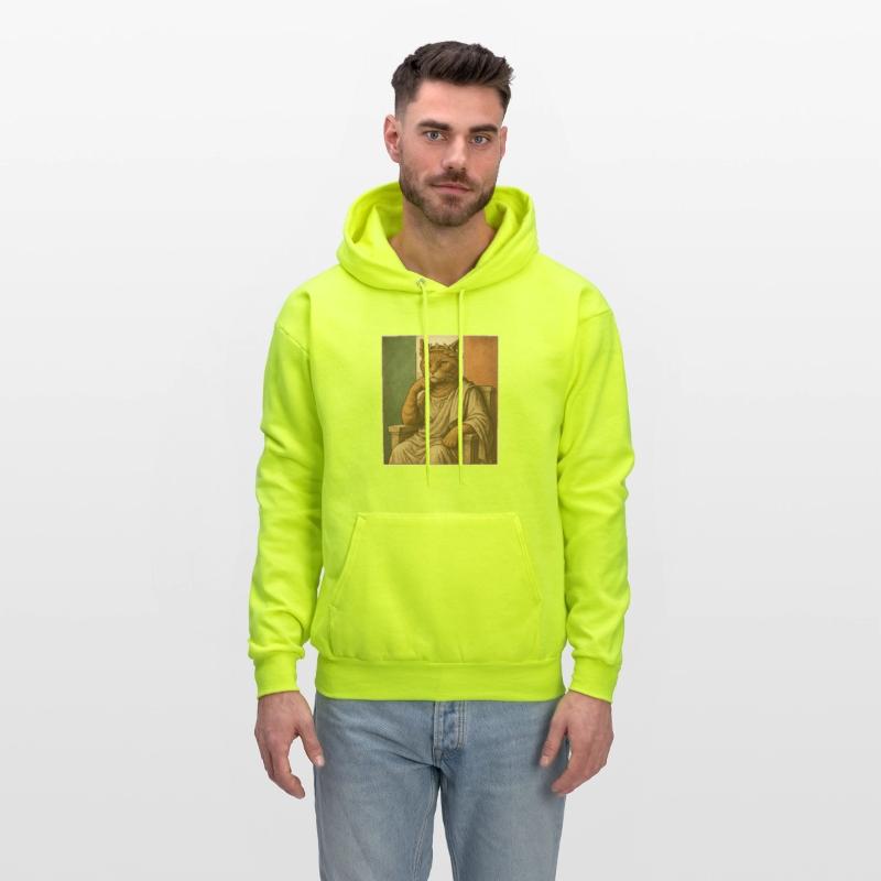 Stoic Cat Philosopher in Roman Toga Vintage Meme